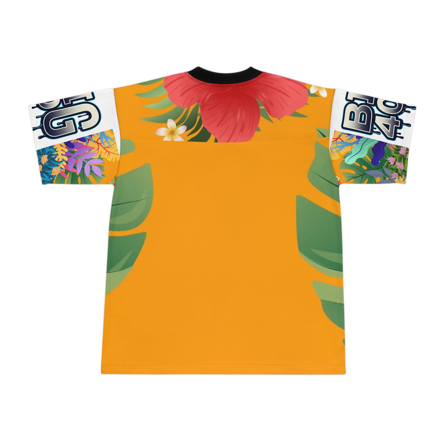 Big 40 Flower Abstract Football Jersey