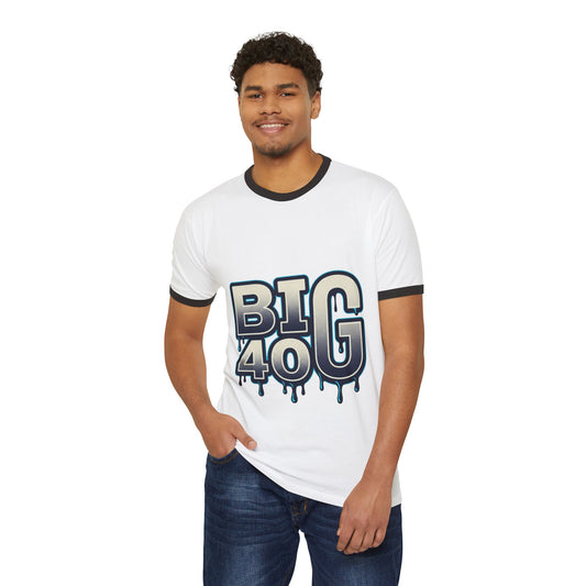 Dragon 'Big 40' Graphic Ringer T-Shirt