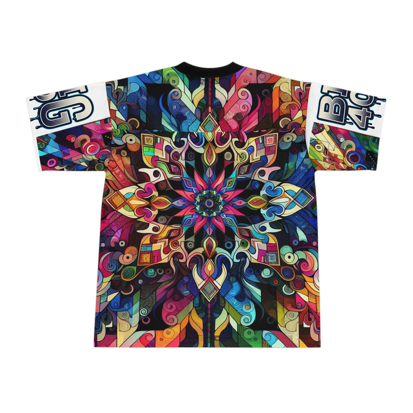 Big 40 Kaleido Abstract Football Jersey