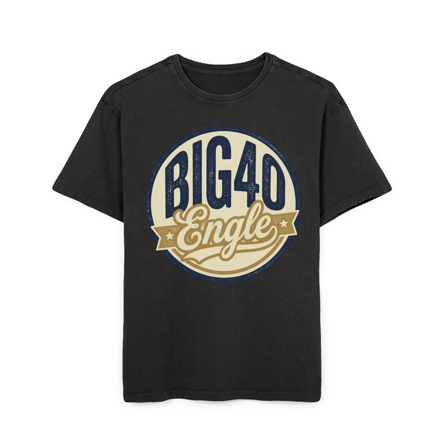 Big 40 Anniversary Acid-Wash T-Shirt