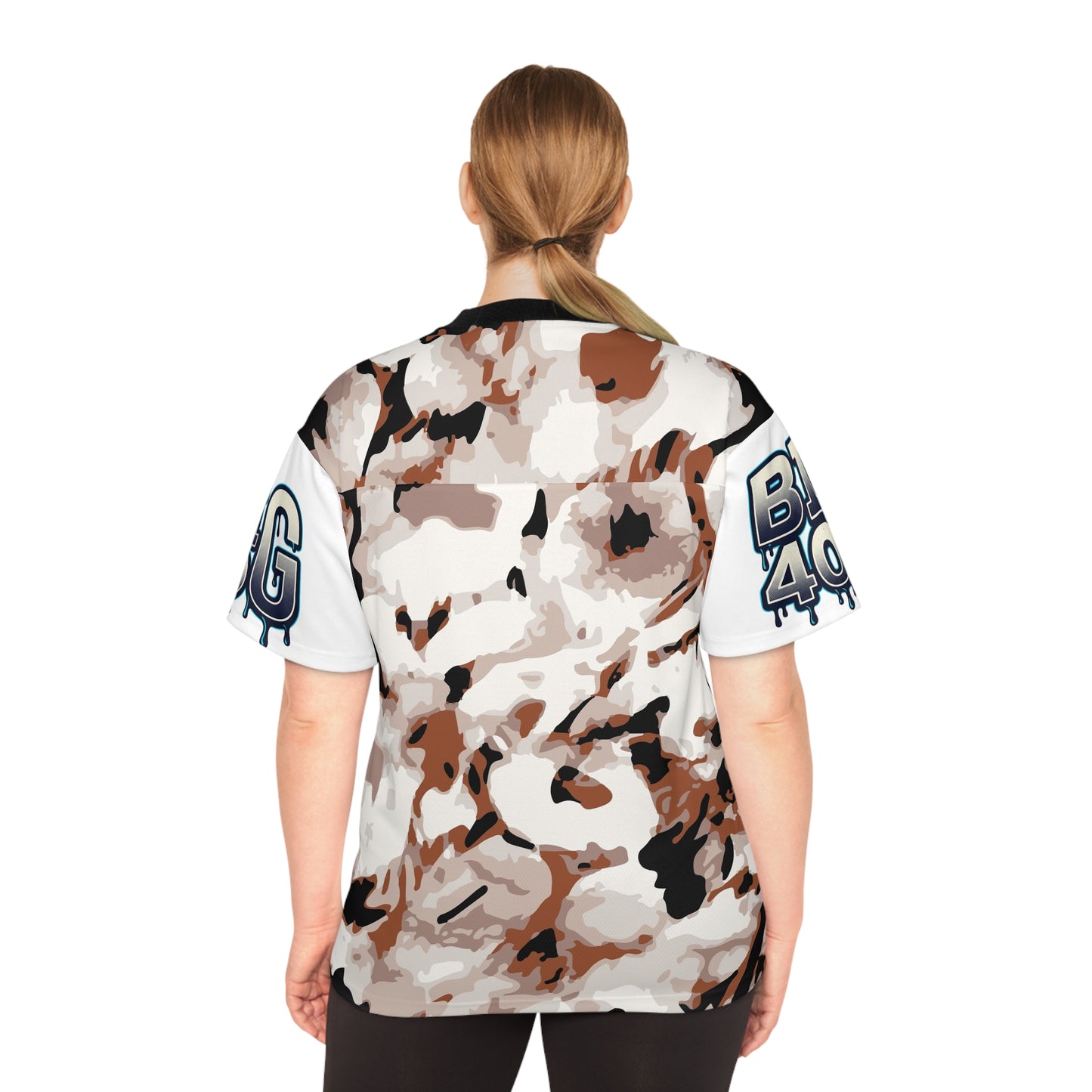 Camo Abstract Football Jersey