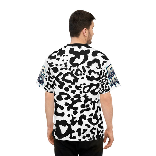 Debra Zibra Camo Abstract Football Jersey