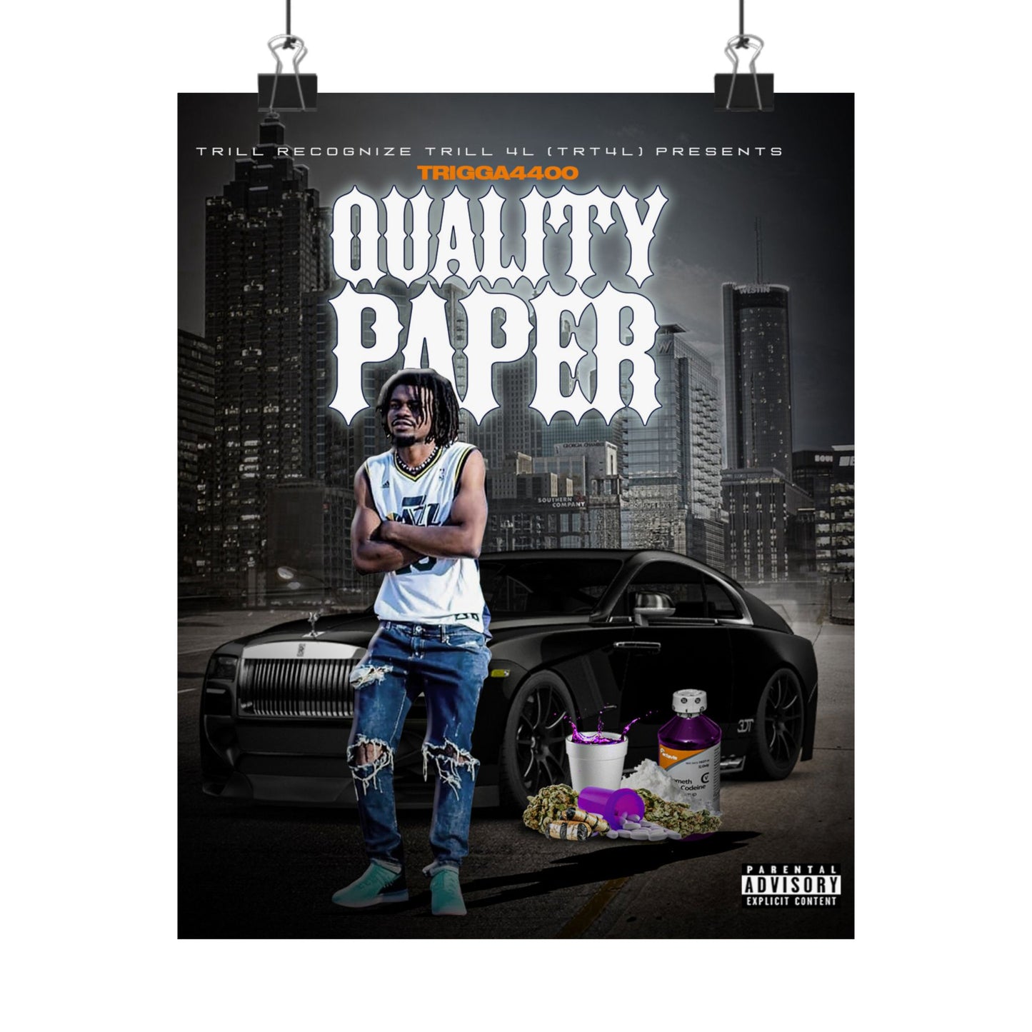 TRIGGA4400 Matte Vertical Posters
