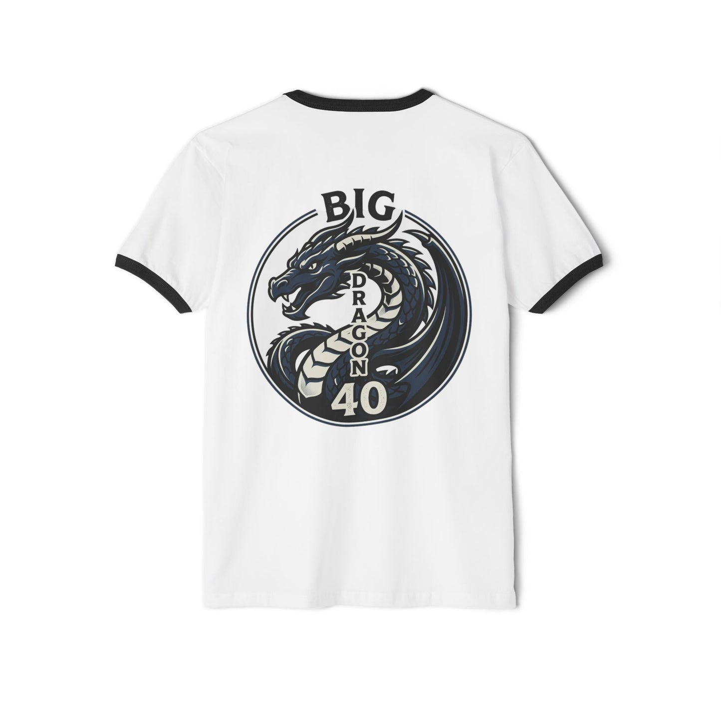 Dragon 'Big 40' Graphic Ringer T-Shirt