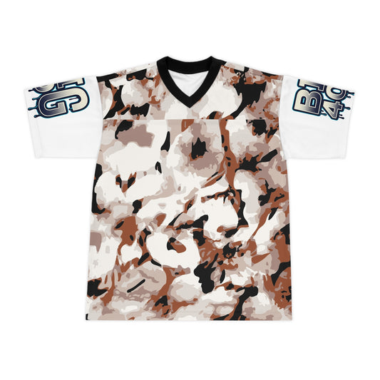 Camo Abstract Football Jersey