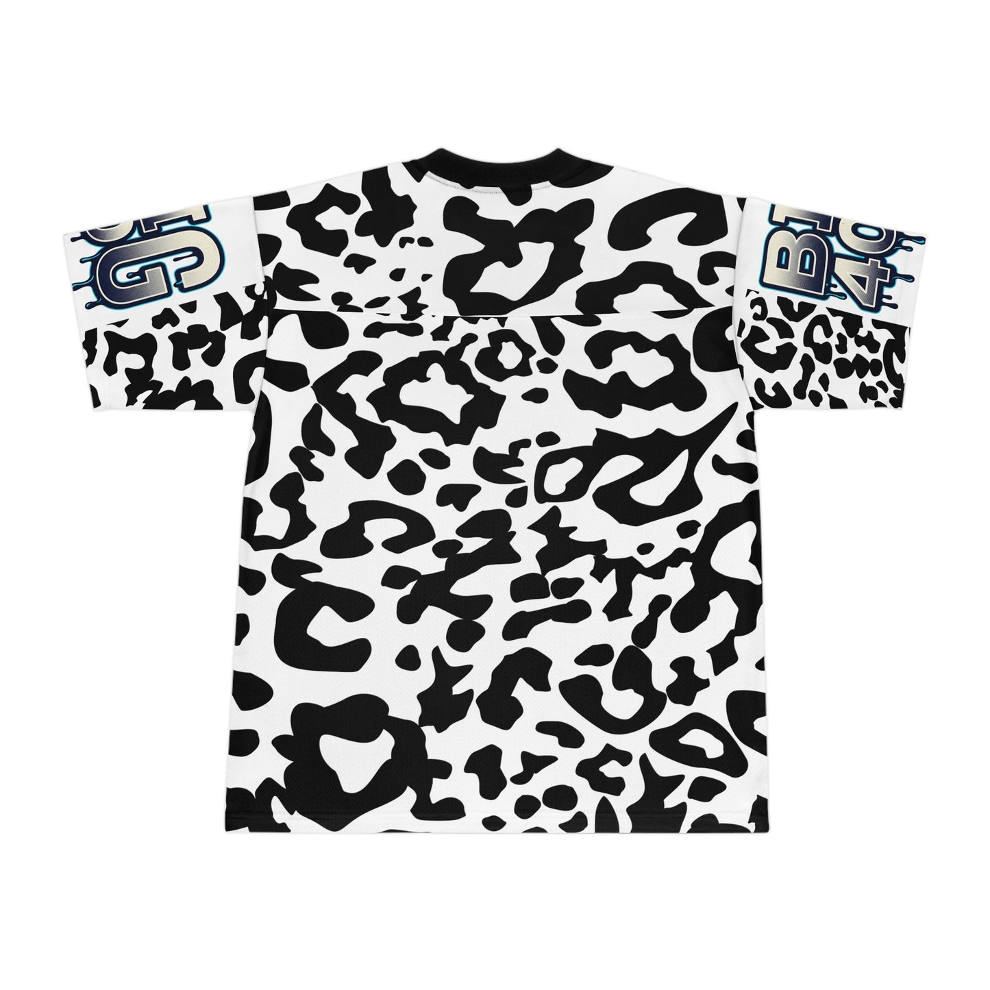 Debra Zibra Camo Abstract Football Jersey