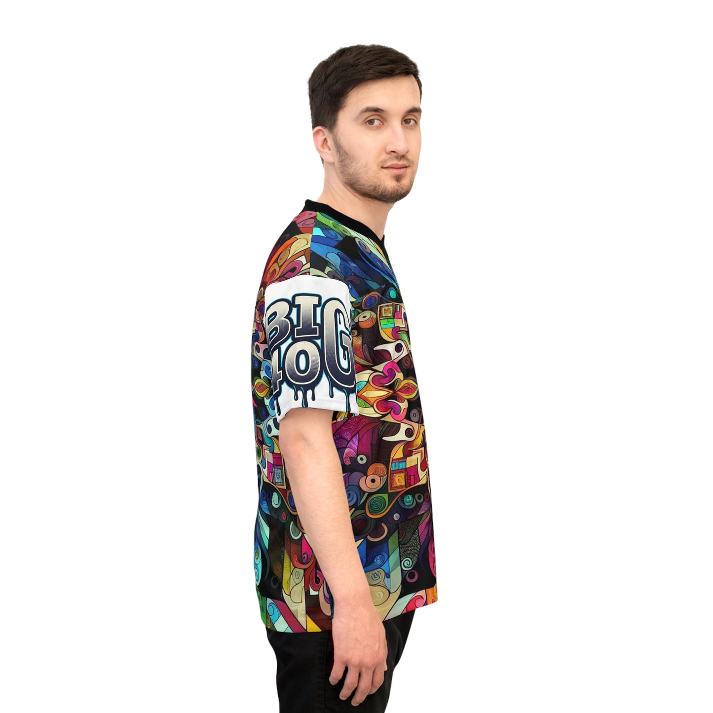 Big 40 Kaleido Abstract Football Jersey